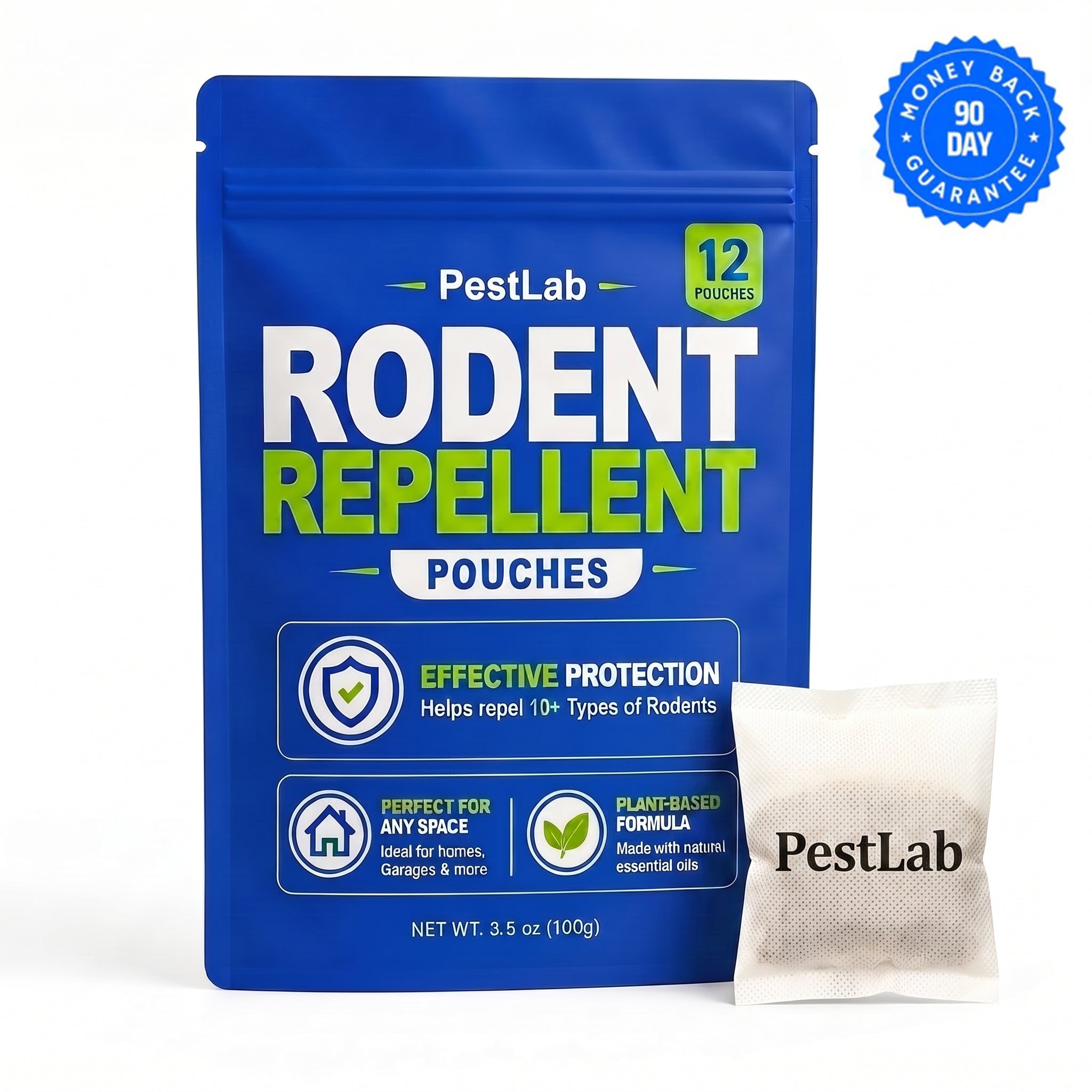 PestLab™ Rodent Repellent Pouches - Banish Mice And Rats For good.