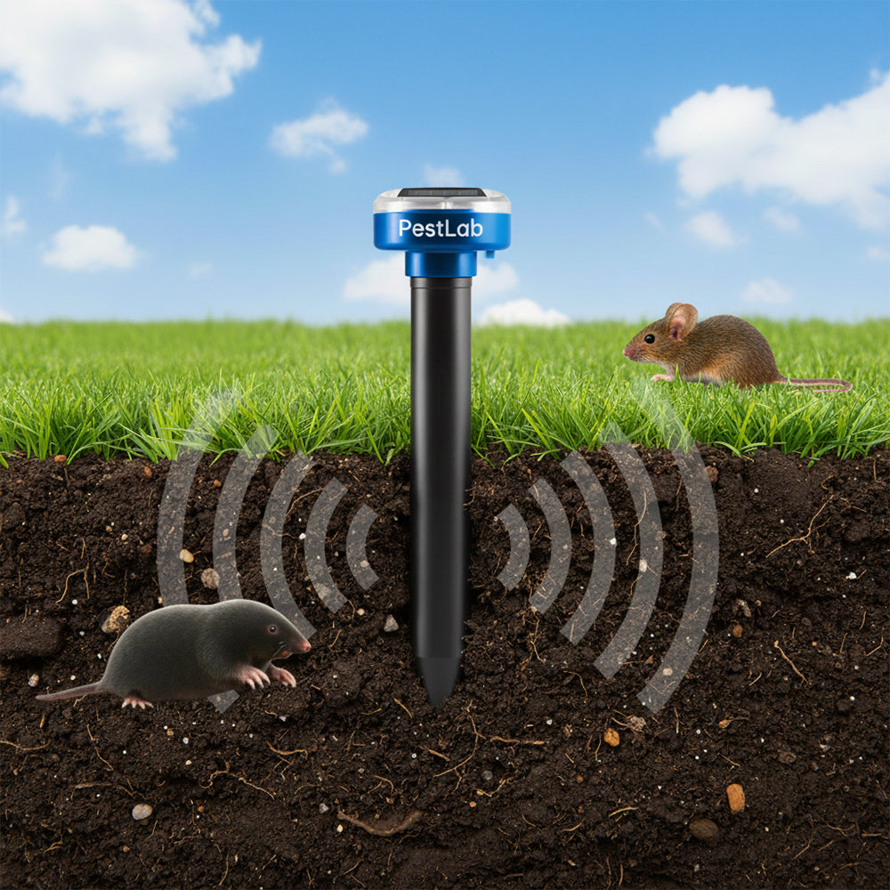 PestLab™ Outdoor Protector - Banish Moles, Voles, Snakes, Rodents and Other Pests For Good