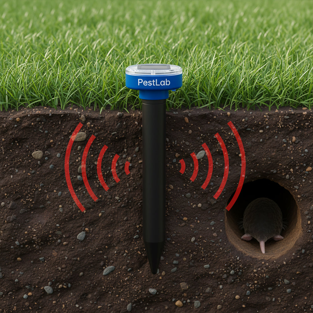 PestLab™ Outdoor Protector - Banish Moles, Voles, Snakes, Rodents and Other Pests For Good