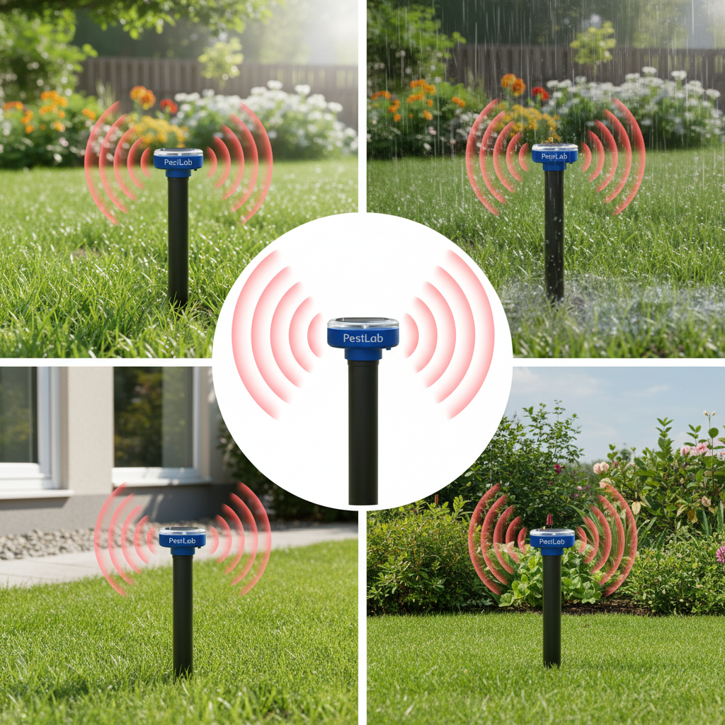 PestLab™ Outdoor Protector - Banish Moles, Voles, Snakes, Rodents and Other Pests For Good